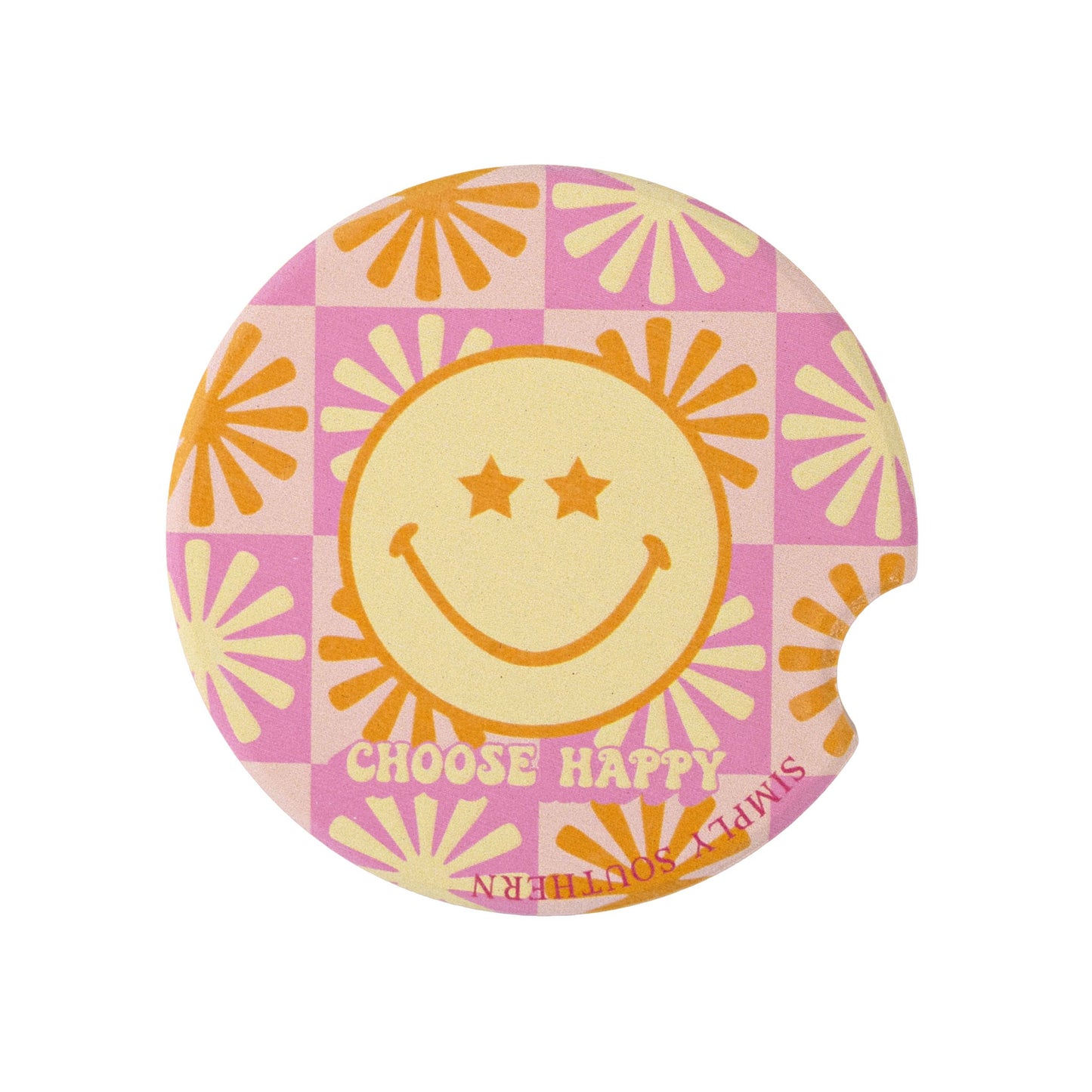 Choose Happy Car Coaster