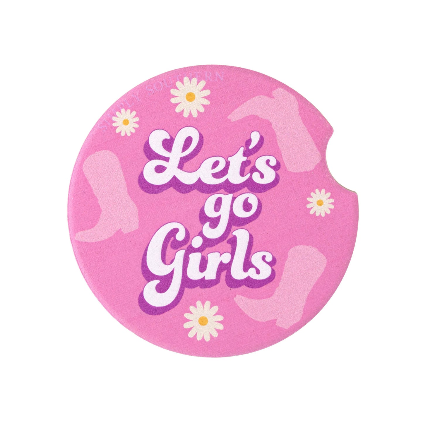 Girls Car Coaster