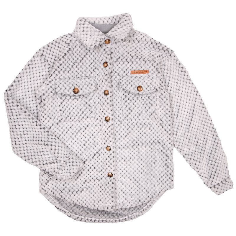 Simply Soft Shacket- Frost