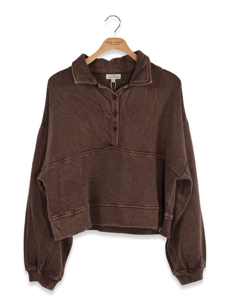 THE SNAP SWEATSHIRT