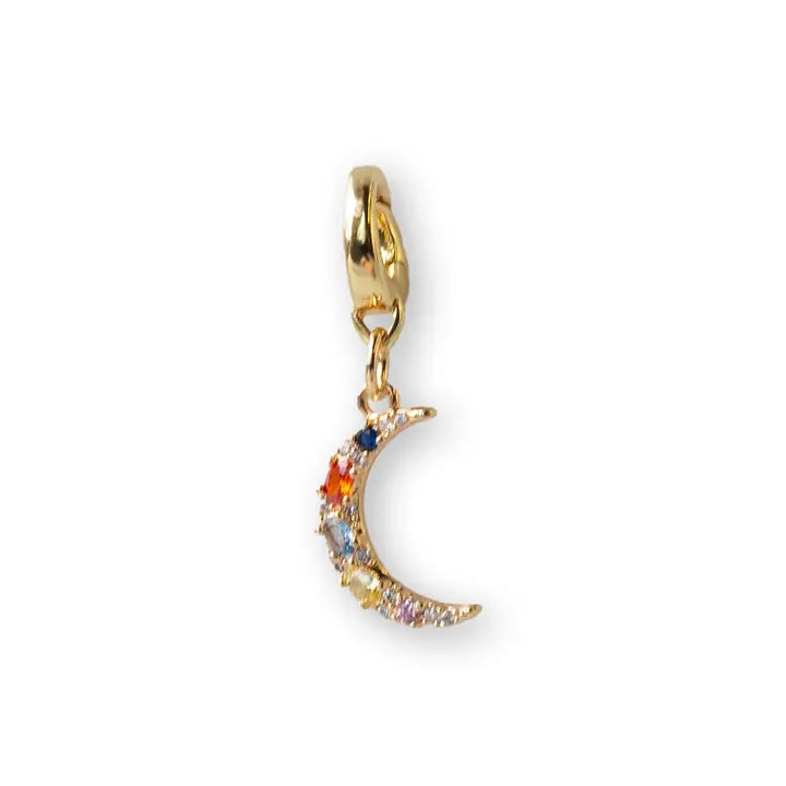 MOON CZ CHARM