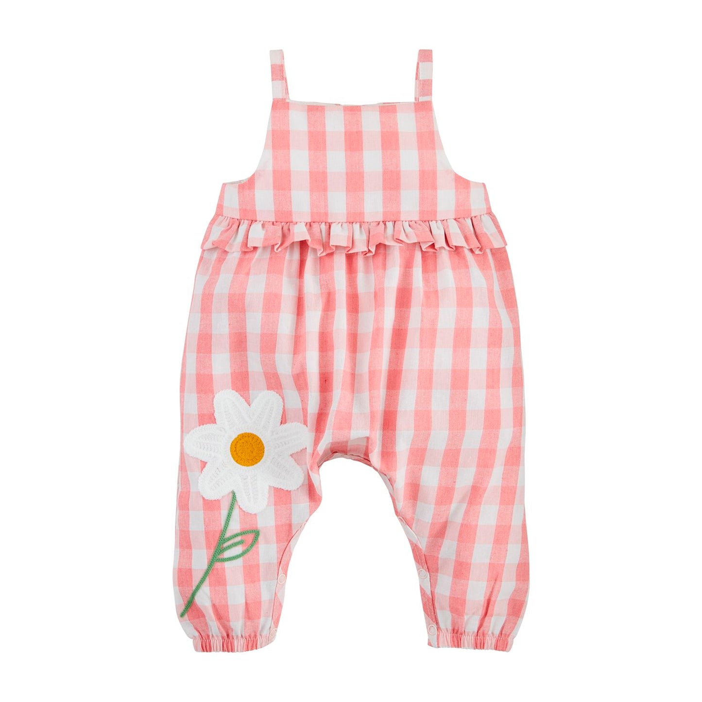 GINGHAM CROCHET LONGALL