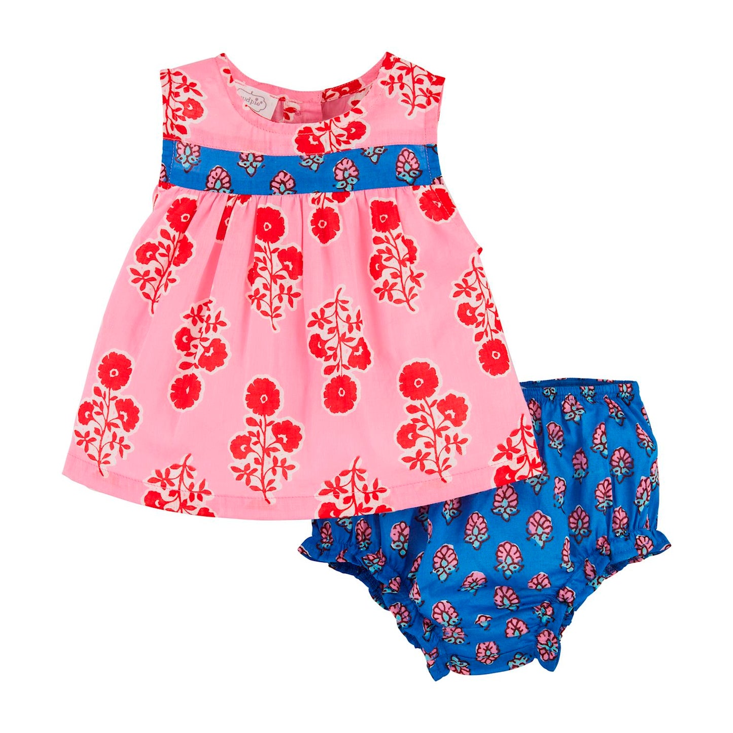 MIXED PRINT PINAFORE