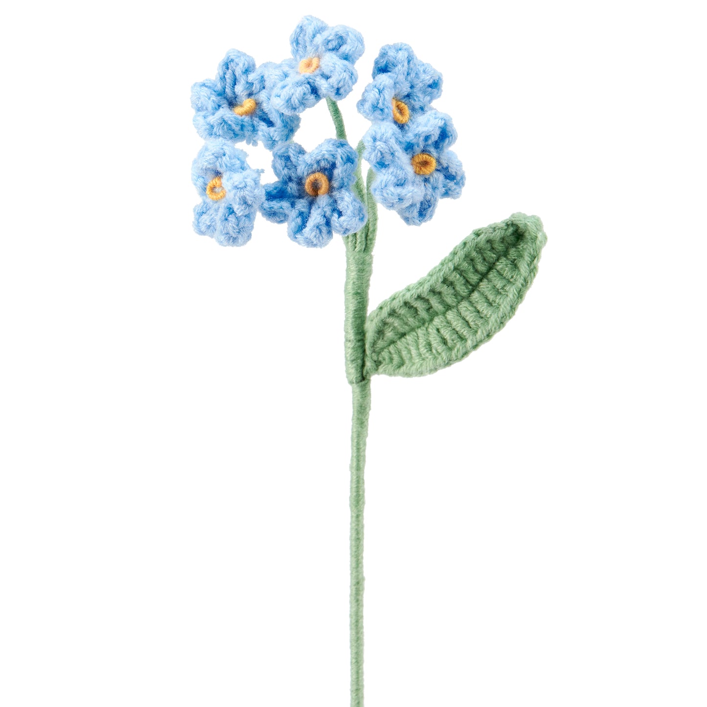 CROCHET FLOWER FORGET ME NOT