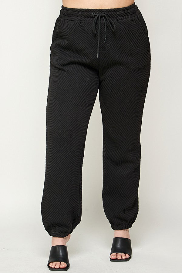 Textured Jogger Pant