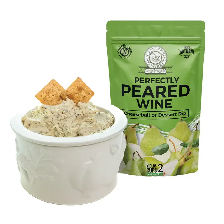PERFECTLY PEARED WINE- CHEESEBALL