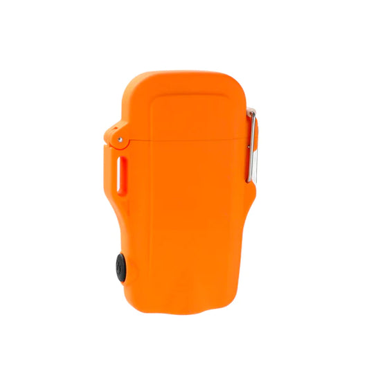 Quad Core Arc Spark Lighter Orange