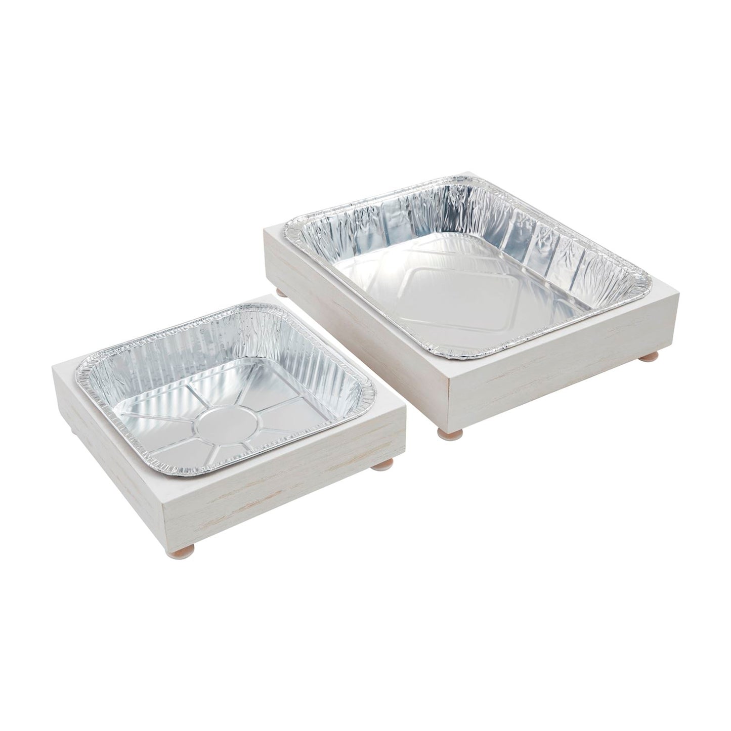 ALUMINUM PAN HOLDER SET