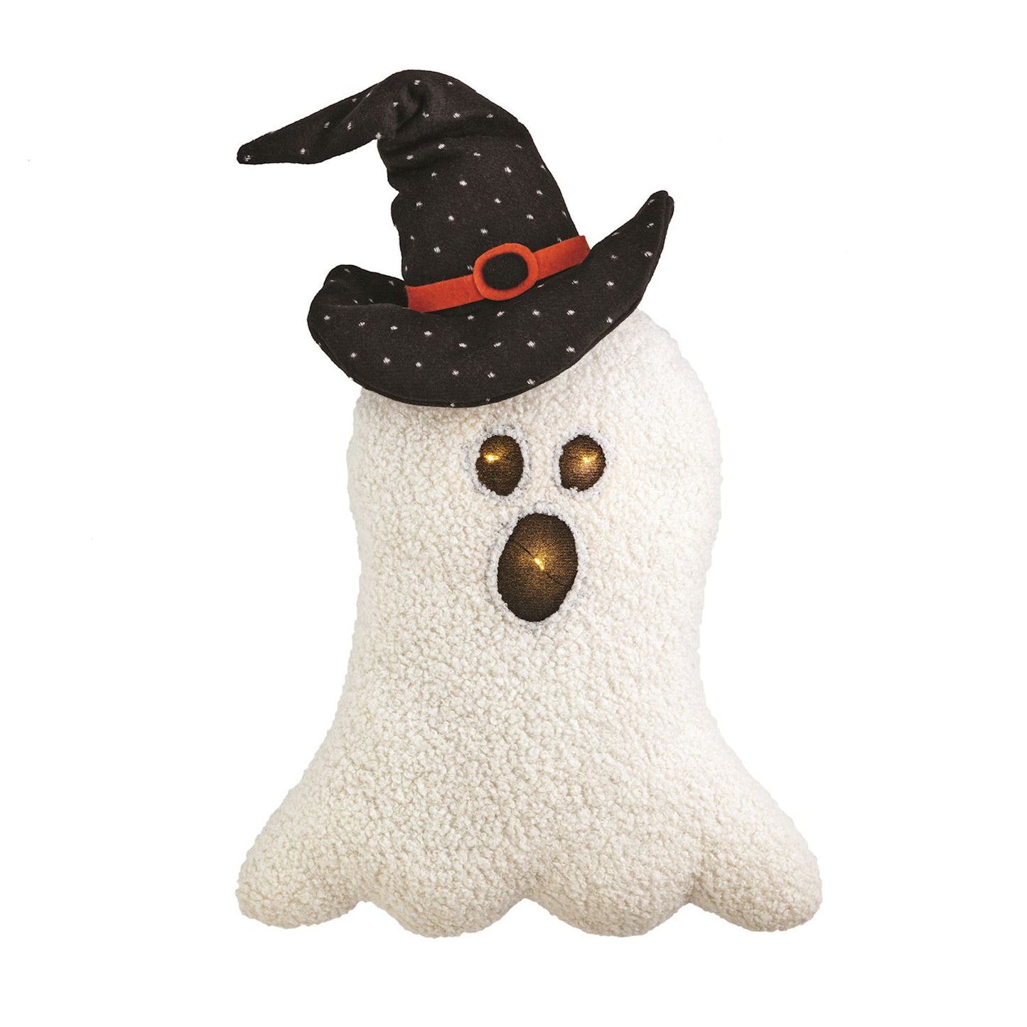 GHOST LED HALLOWEEN PILLOW