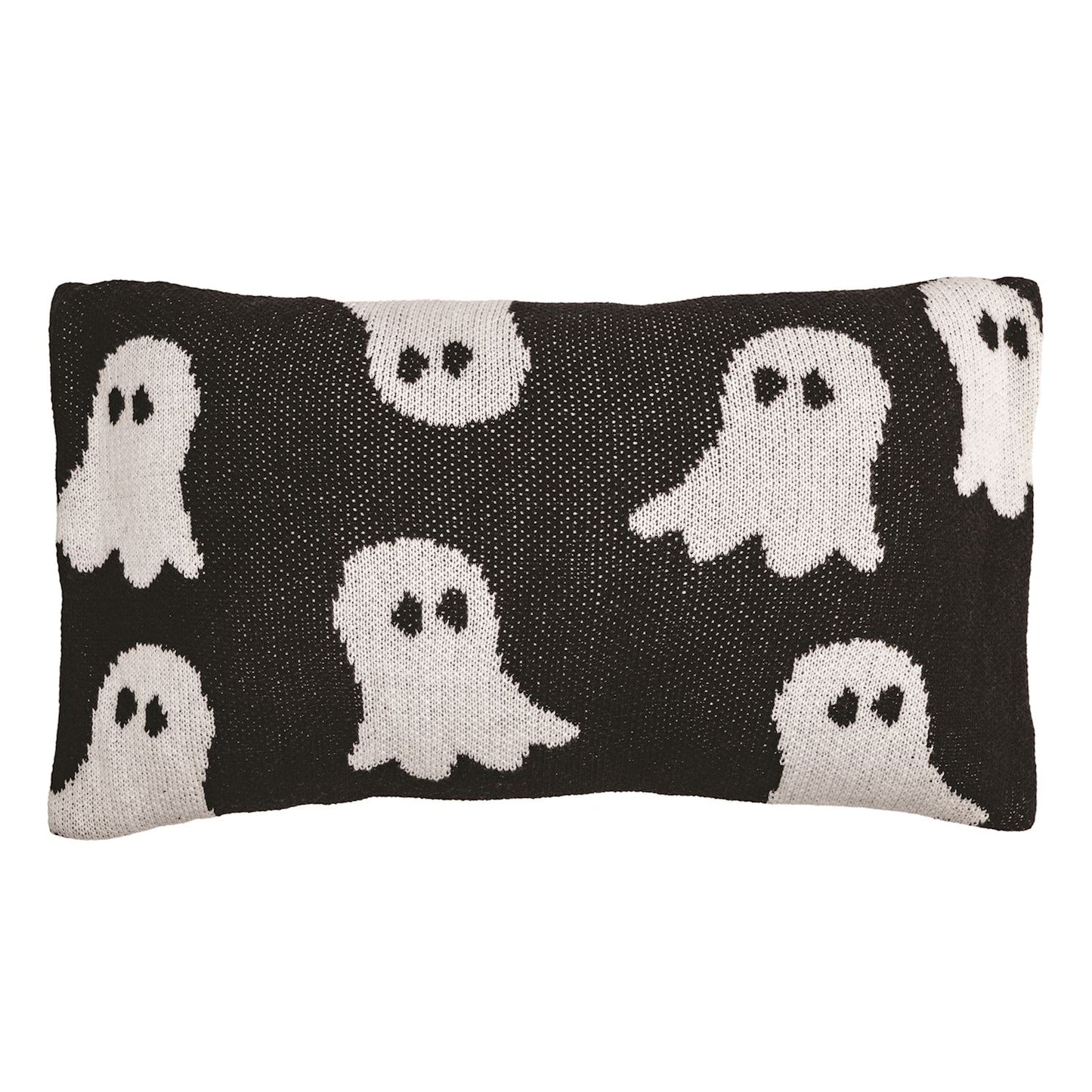GHOST HALLOWEEN KNIT PILLOW