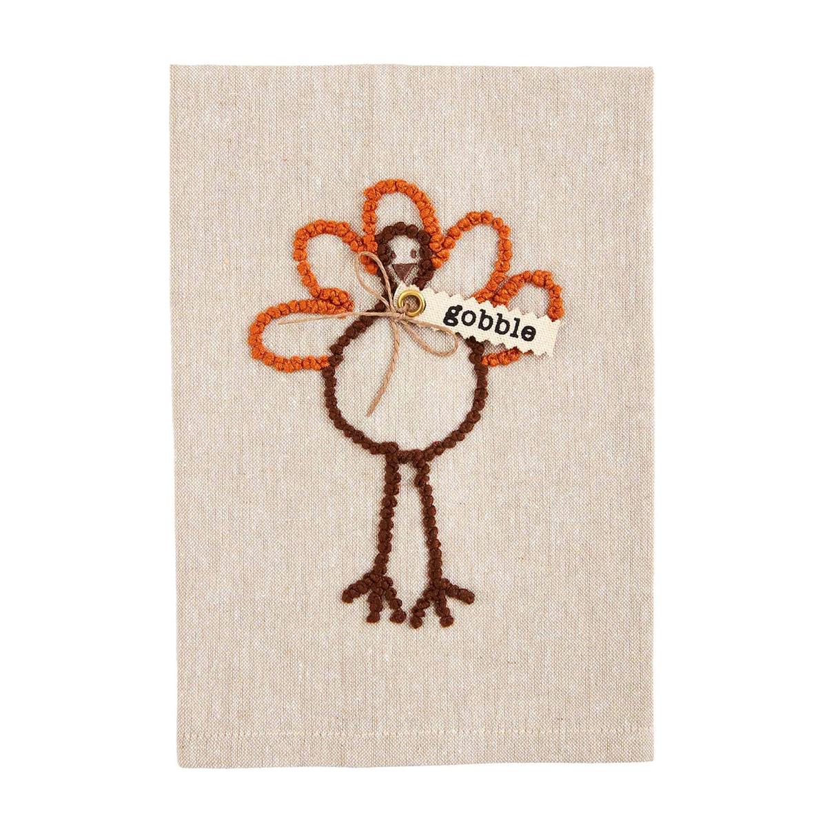 Turkey Fall Knotted Towel