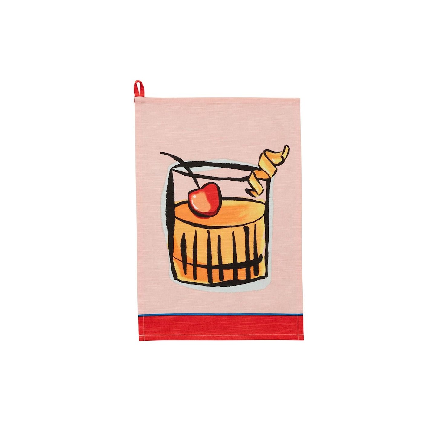 OLD COLOR TRIM COCKTAIL TOWEL