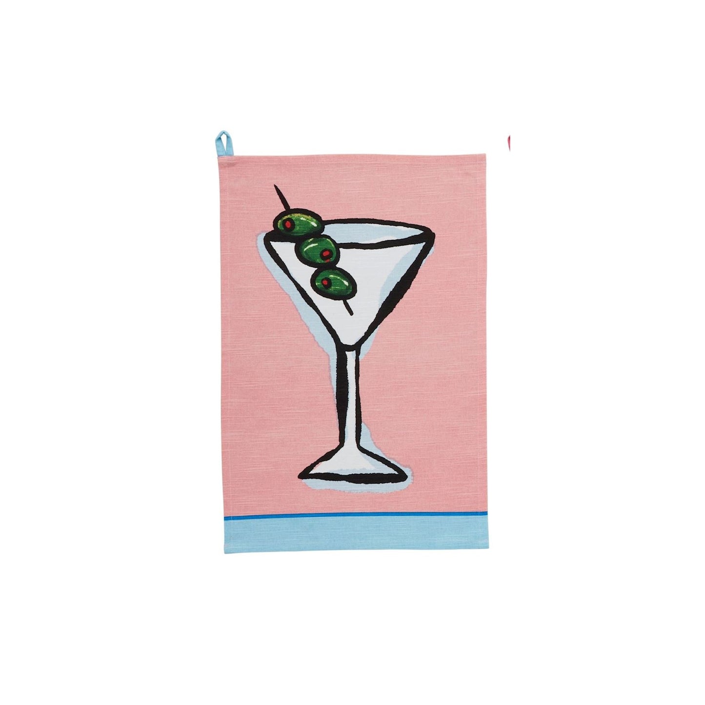 TINI COLOR TRIM COCKTAIL TOWEL