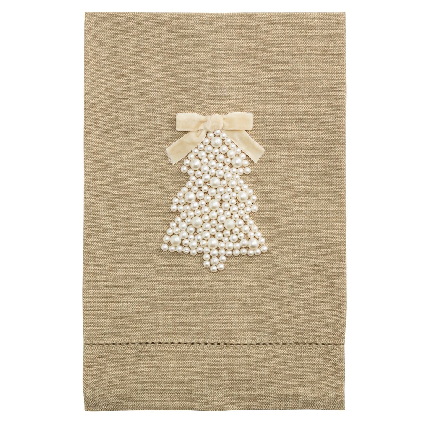 TREE XMAS PEARL TOWEL