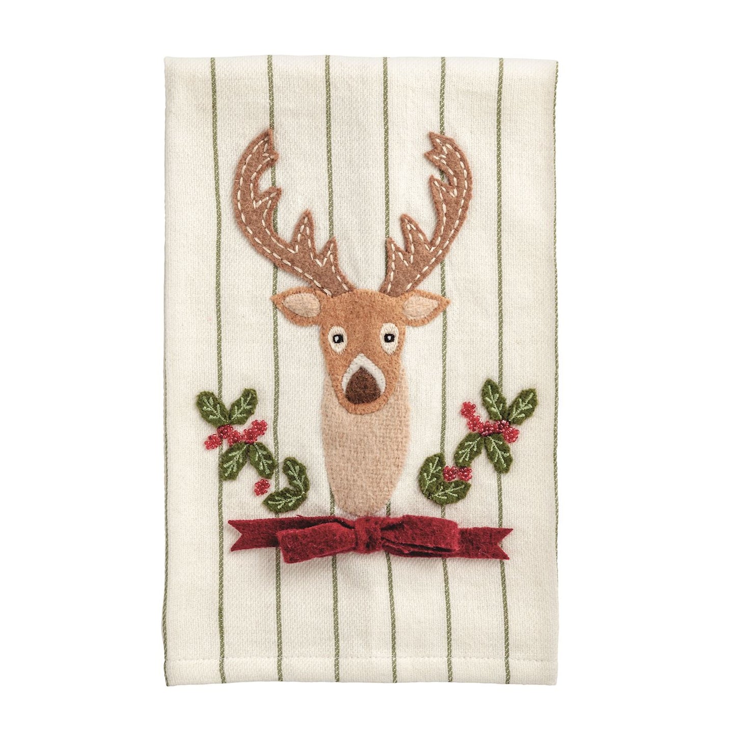 BUCK APPLIQUE TOWEL