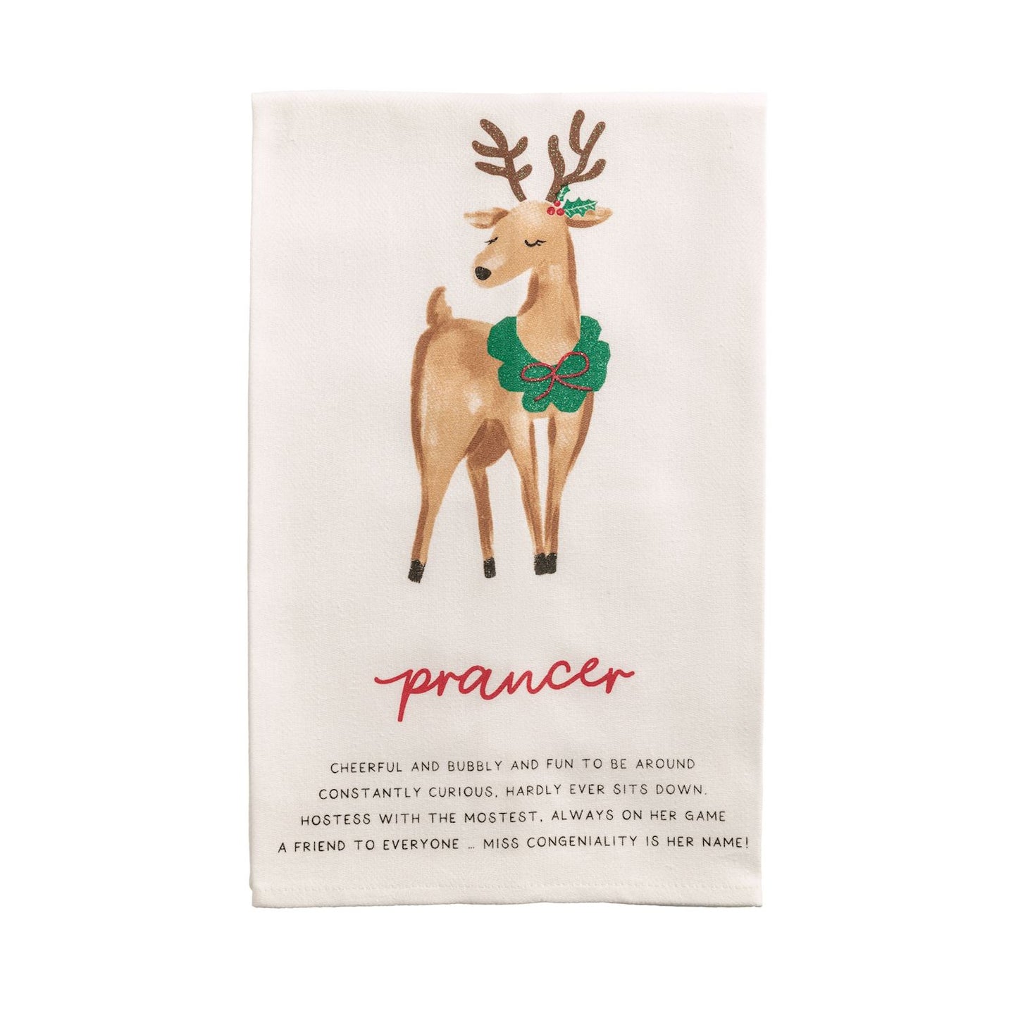 PRANCER POEM TOWEL
