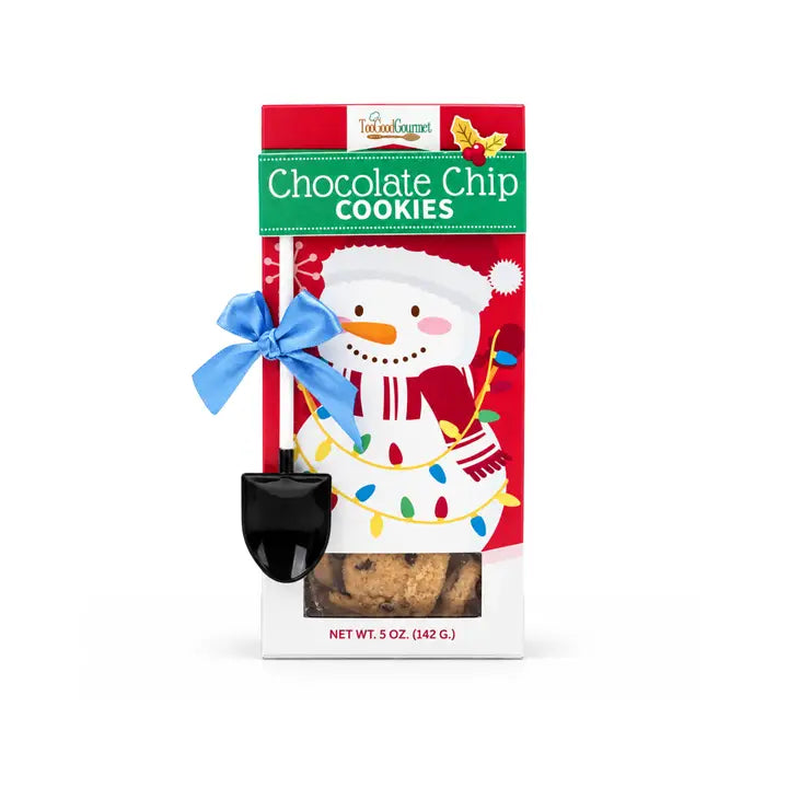 SNOWMAN CHOCOLATE CHIP COOKIES