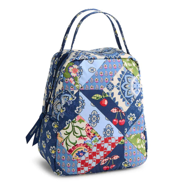 LUNCH BAG TRELLIS PATCHWORK