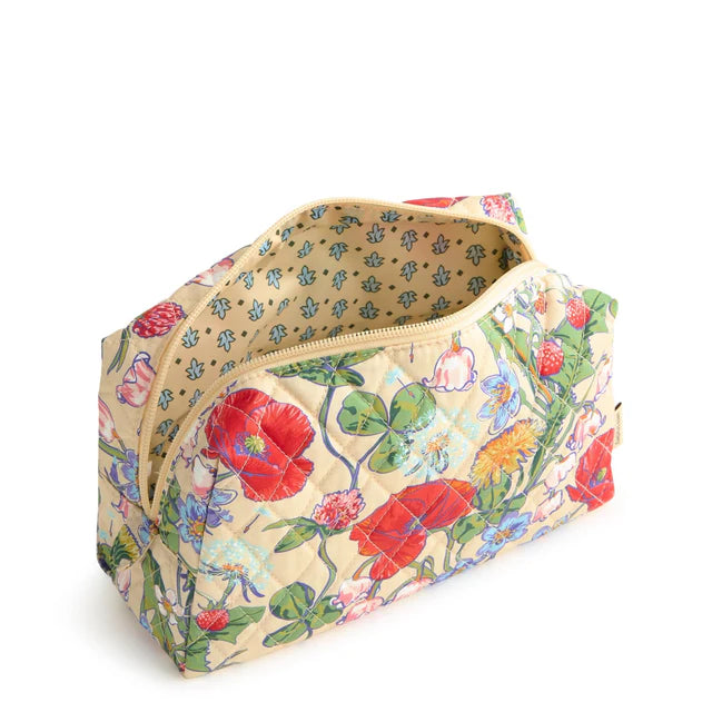 MEDUIM COSMETIC BAG ALL THE PRETTY WILDFLOWERS