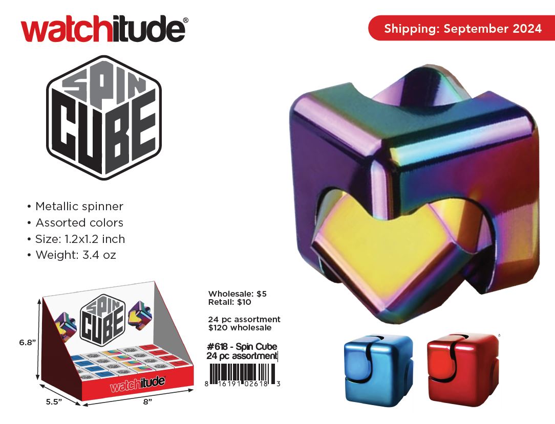 WATCHITUDE SPIN CUBE