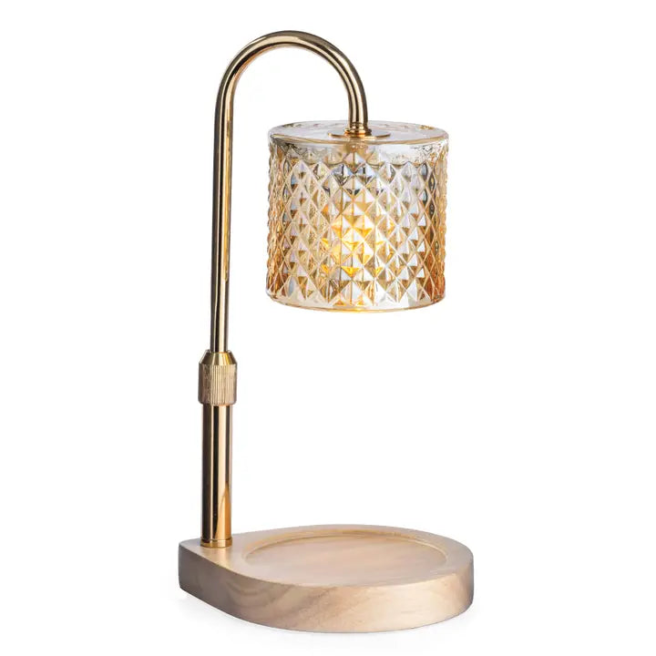 CHAMPAGNE CRYSTAL LAMP