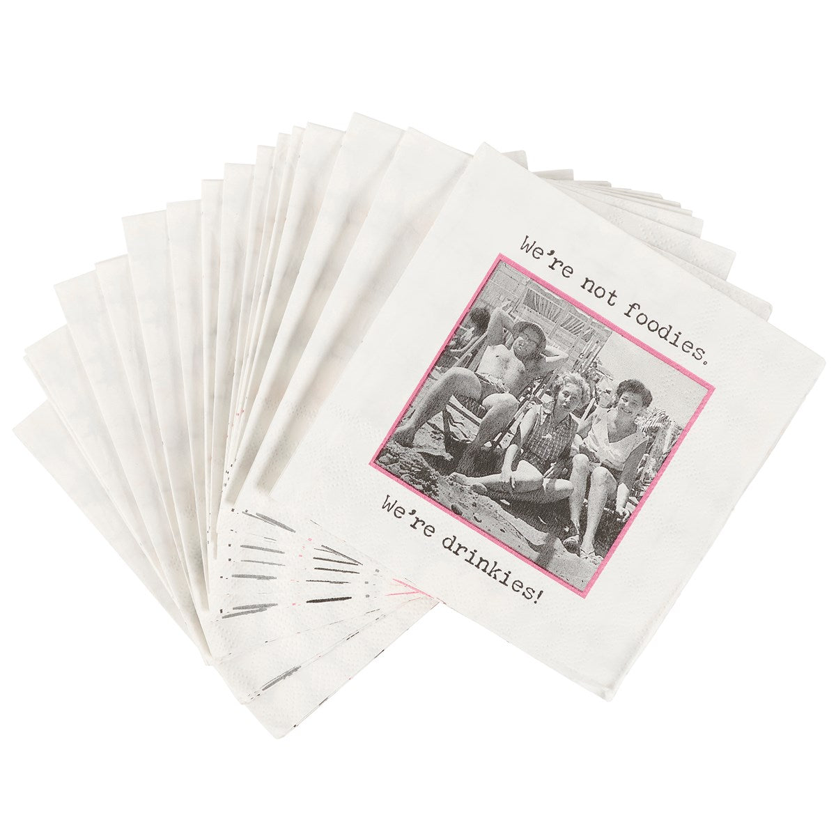 DRINKIES BEVERAGE NAPKIN