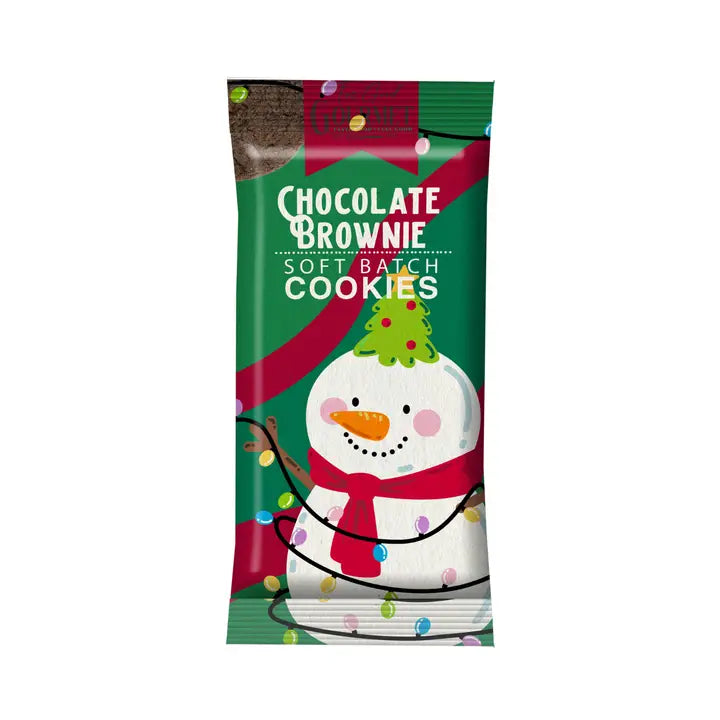 SNOWMAN BROWNIE COOKIES 2PK