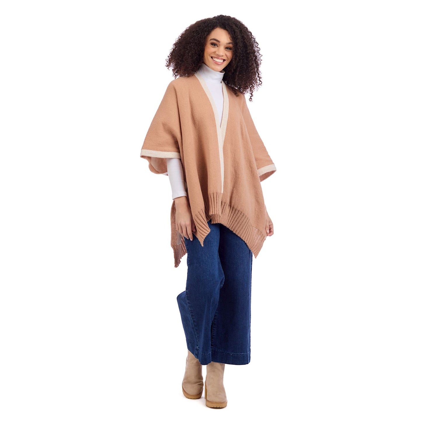 Bringham Reversible Poncho-Tn