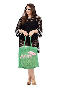 WOVEN WORD TOTE