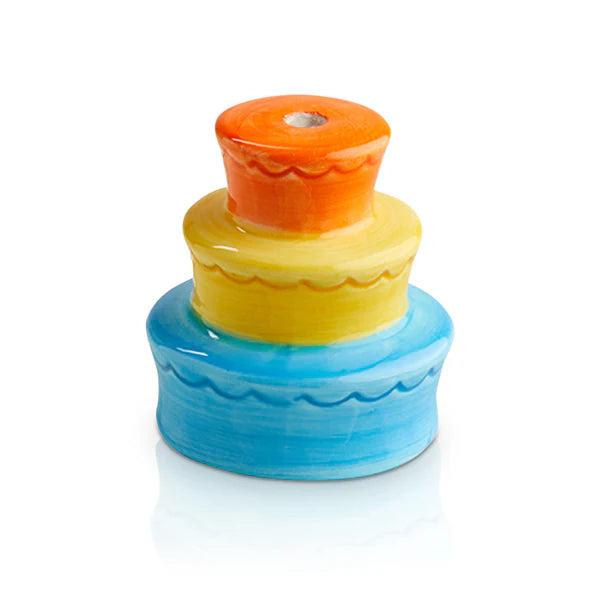 BEST BIRTHDAY EVER CAKE CANDLE HOLDER MINI