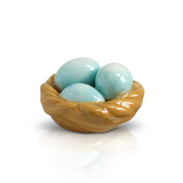 ROBIN'S EGG BLUE NEST MINI