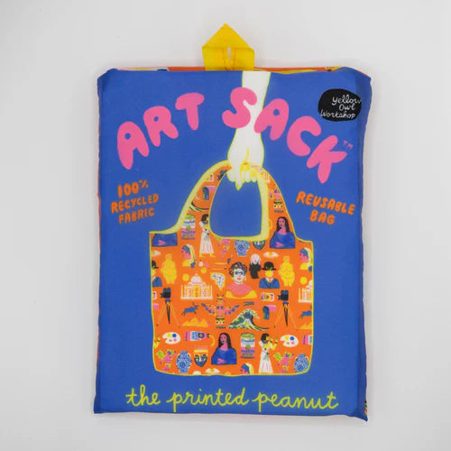 ART SACK PRINTED PEANUT ART HISTORY