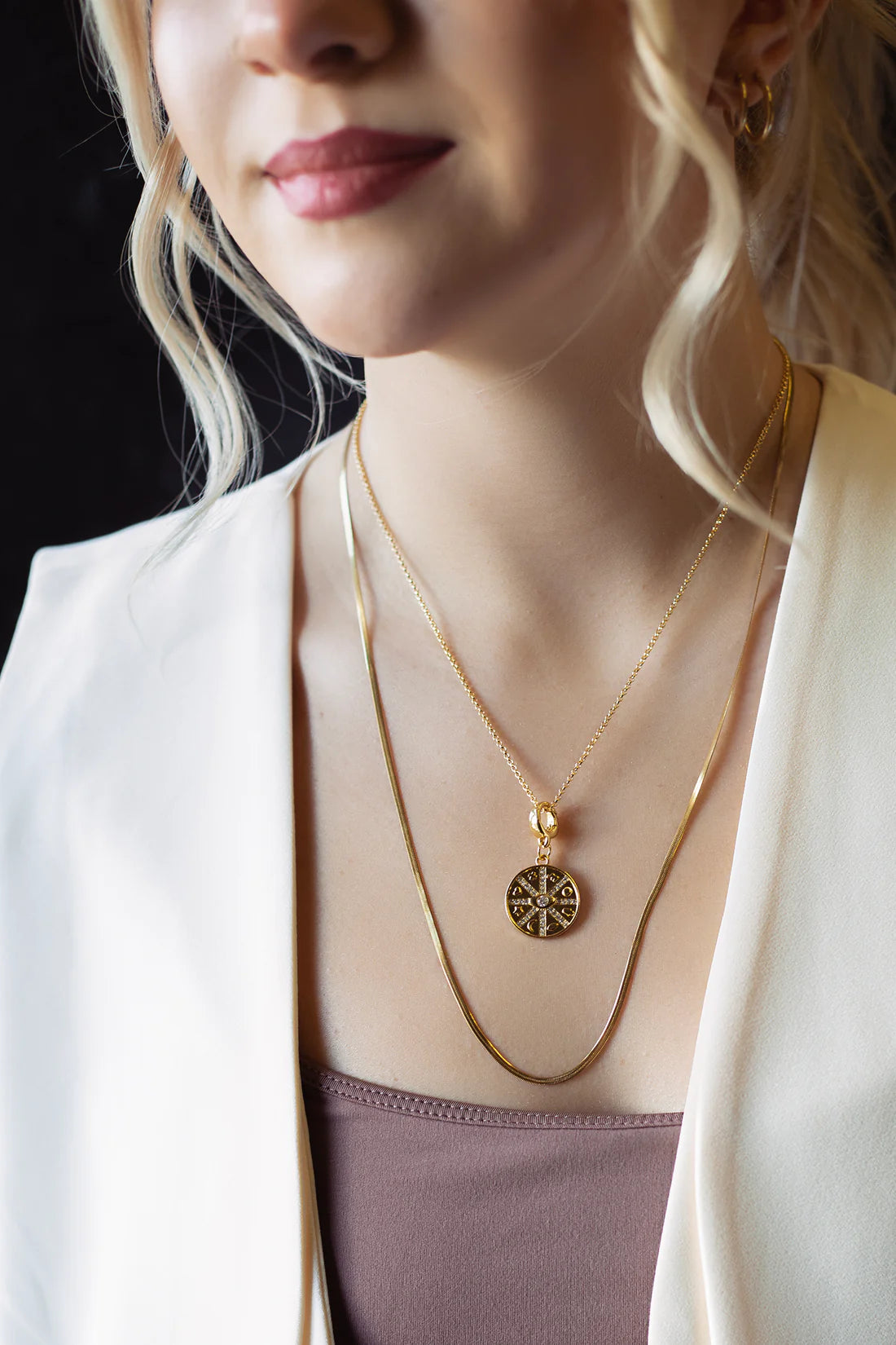 LUCKY MEDALLION CHARM