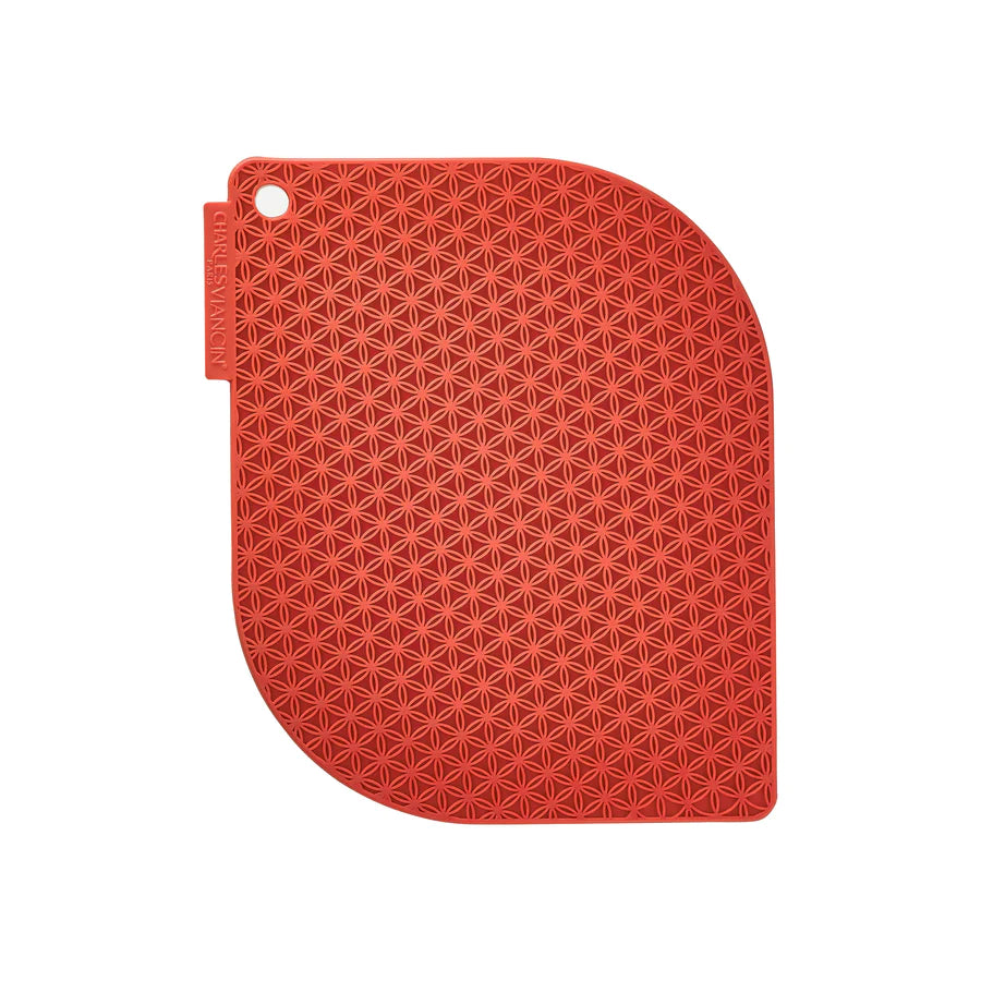 HONEYCOMB POT HOLDER RED