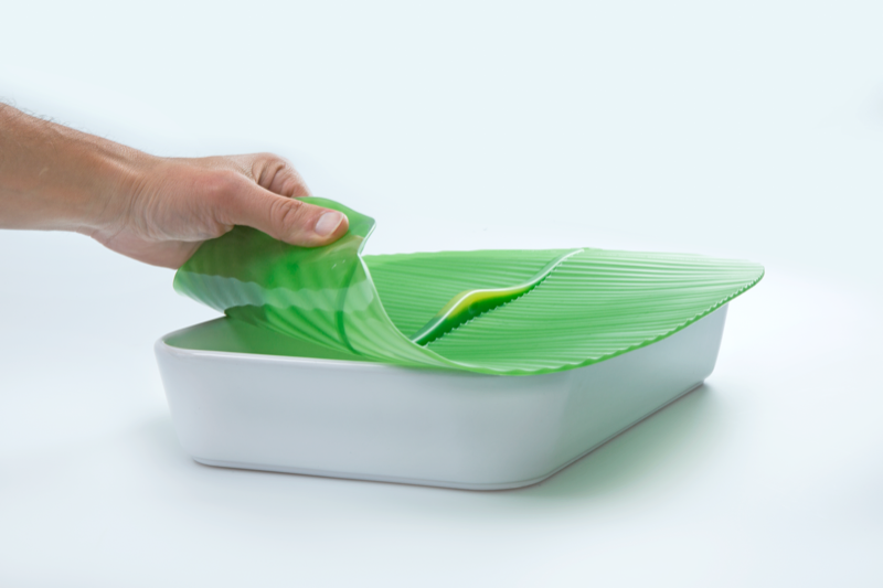 Banana Leaf Lid 10x10"