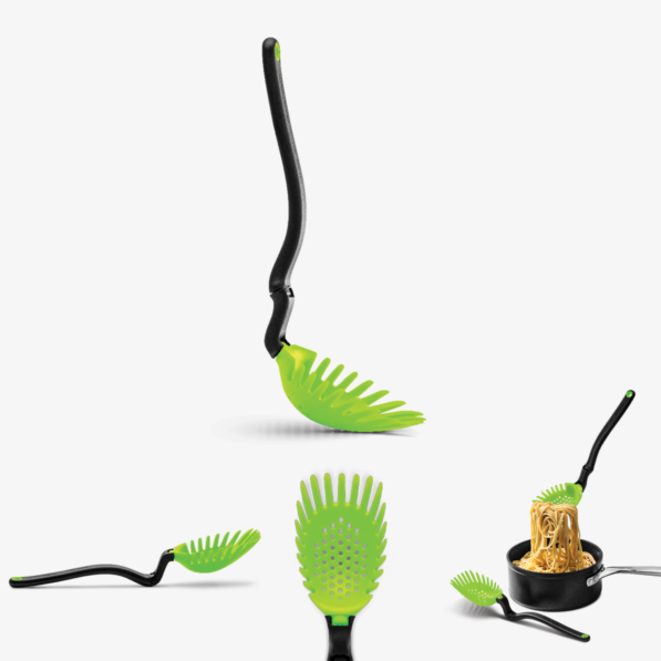 HOLEY SPADLE-Slotted Spoon Green