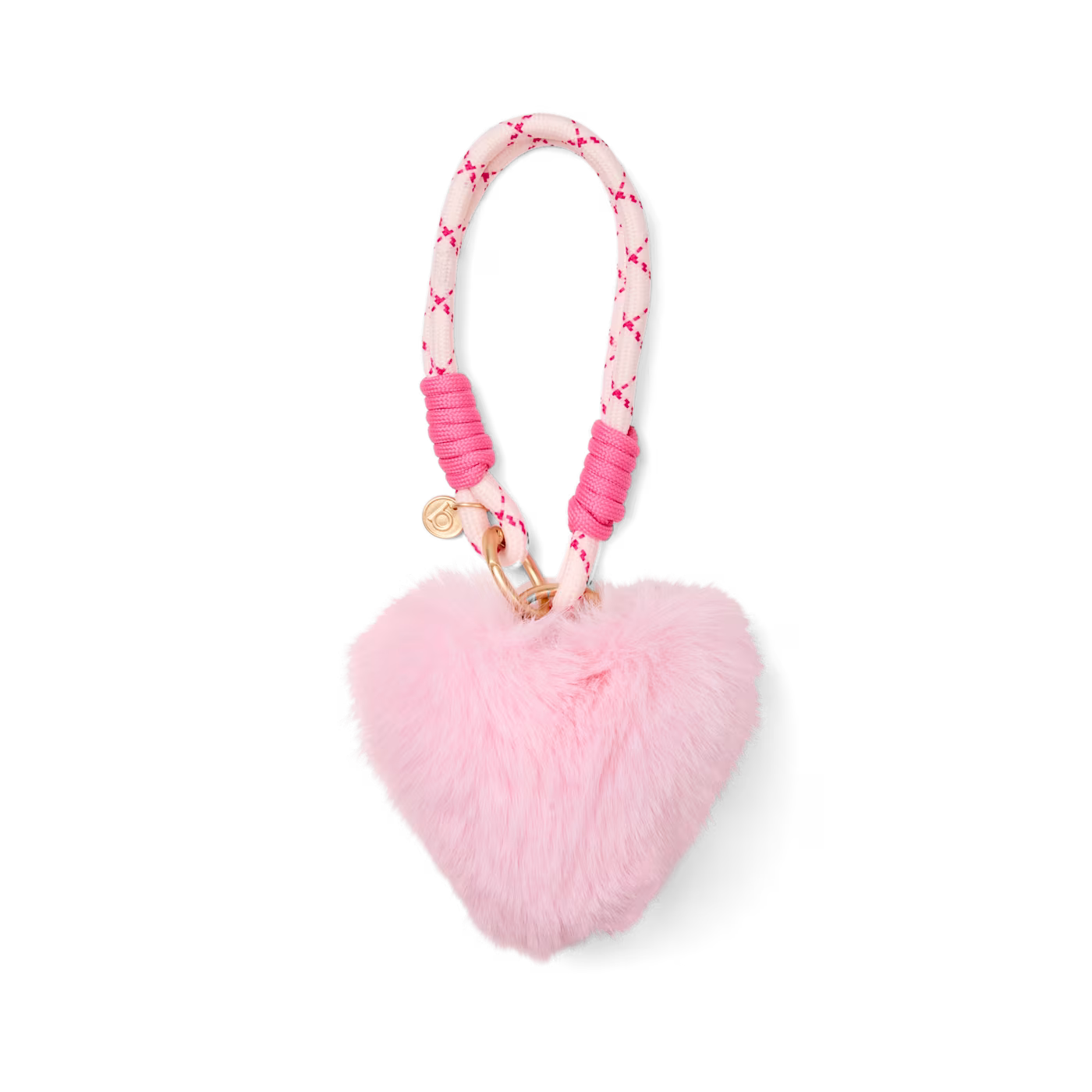 PINK HEART POOF