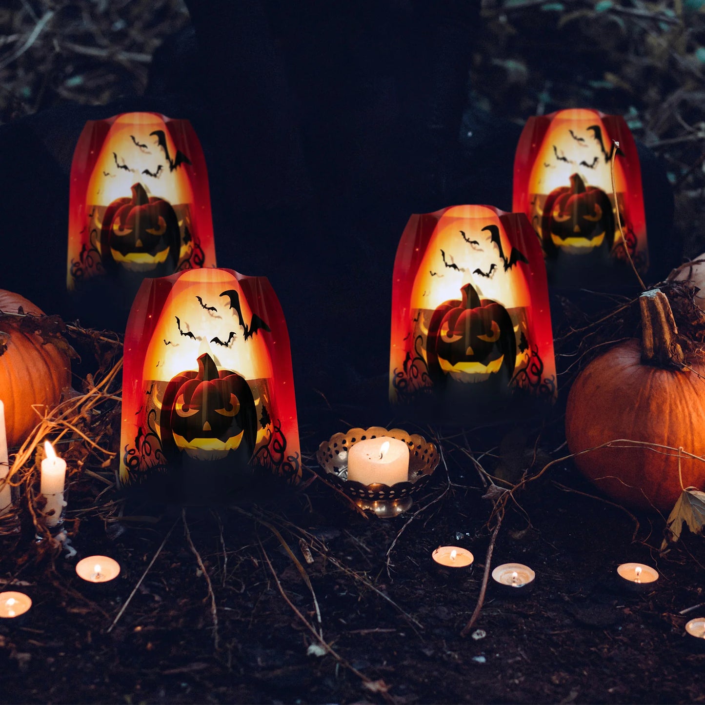 Jack-O-Lantern Luminaries