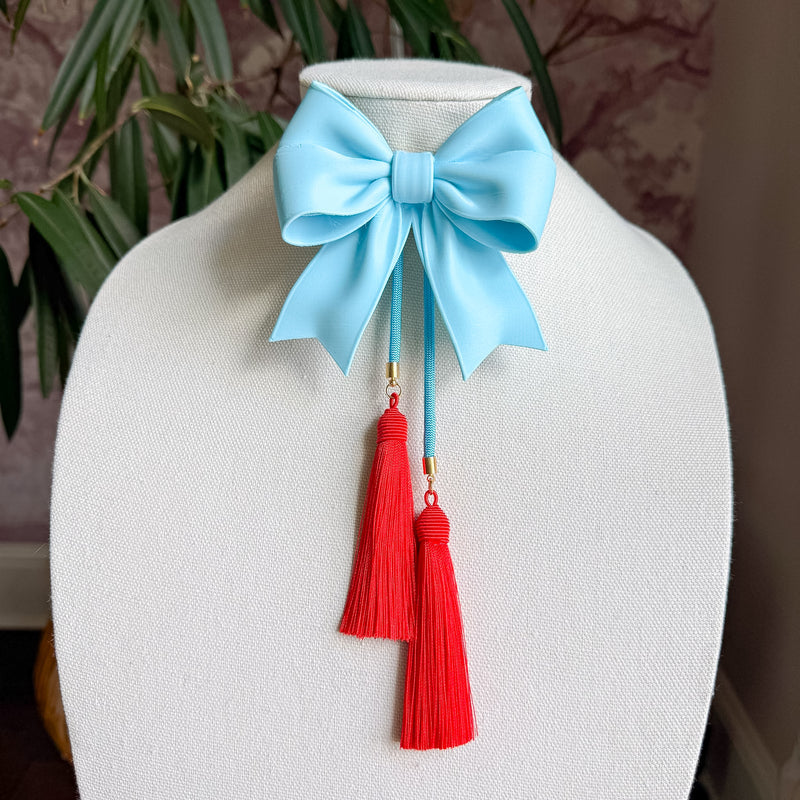 RIBBON BOW BOLO