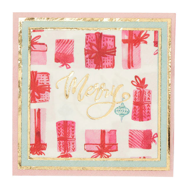 Jolly Holiday Cocktail Napkins