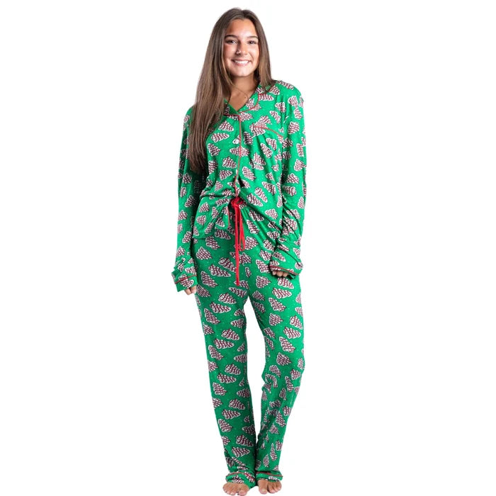 SWEET CHRISTMAS BAMBOO PJ PANT SET