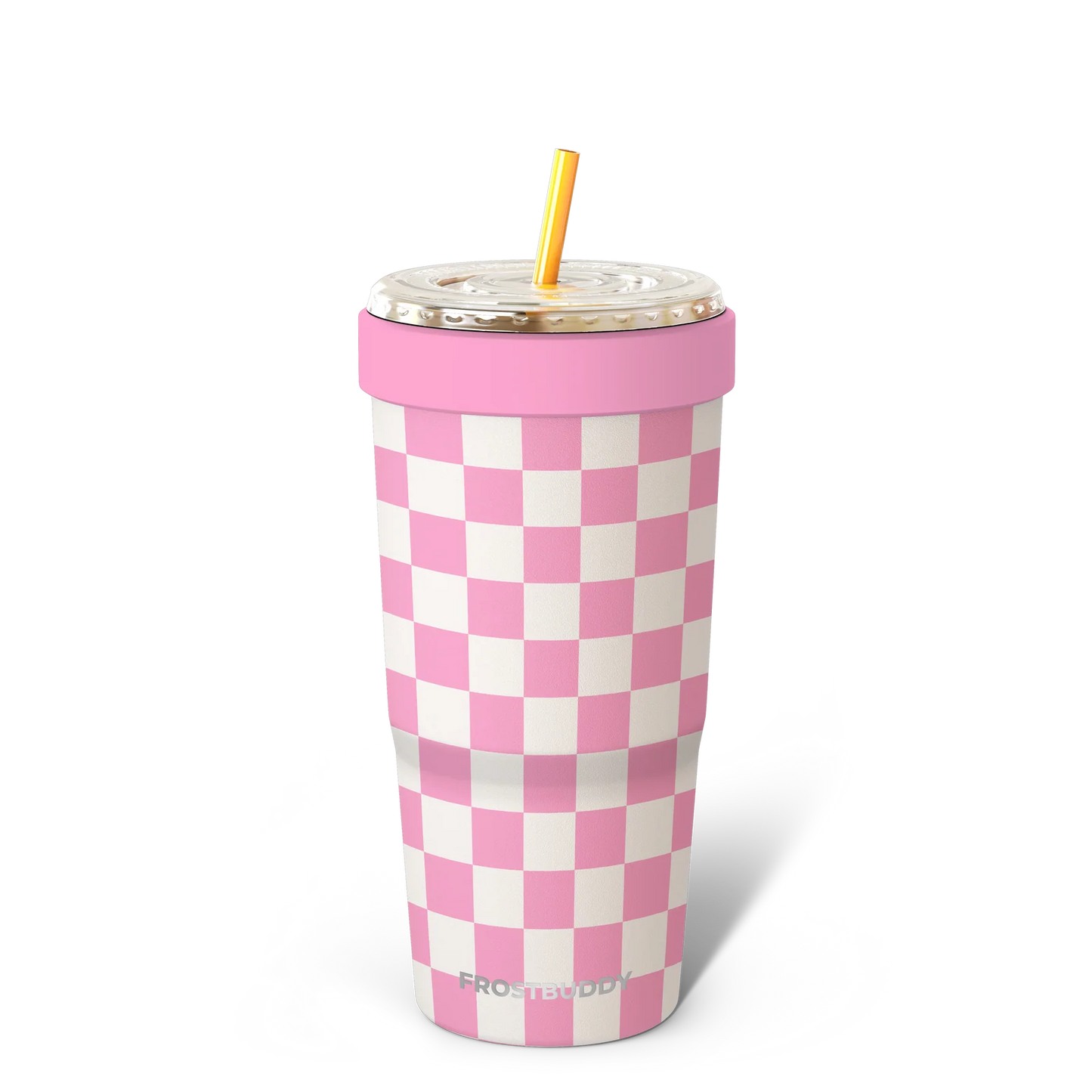 TO-GO BUDDY- PINK CHECKERED
