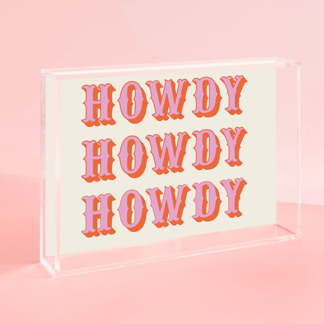 Howdy Small Tray