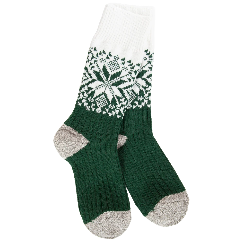 GREEN/IVORY