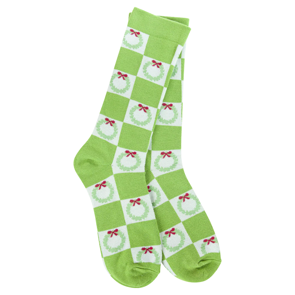 WREATH CHECK HOLIDAY CREW