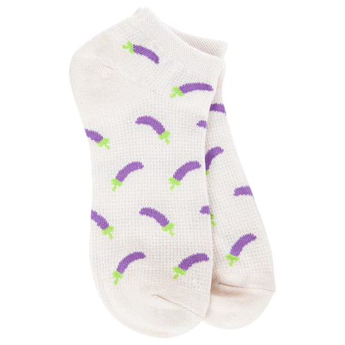 EGGPLANT SOCKS