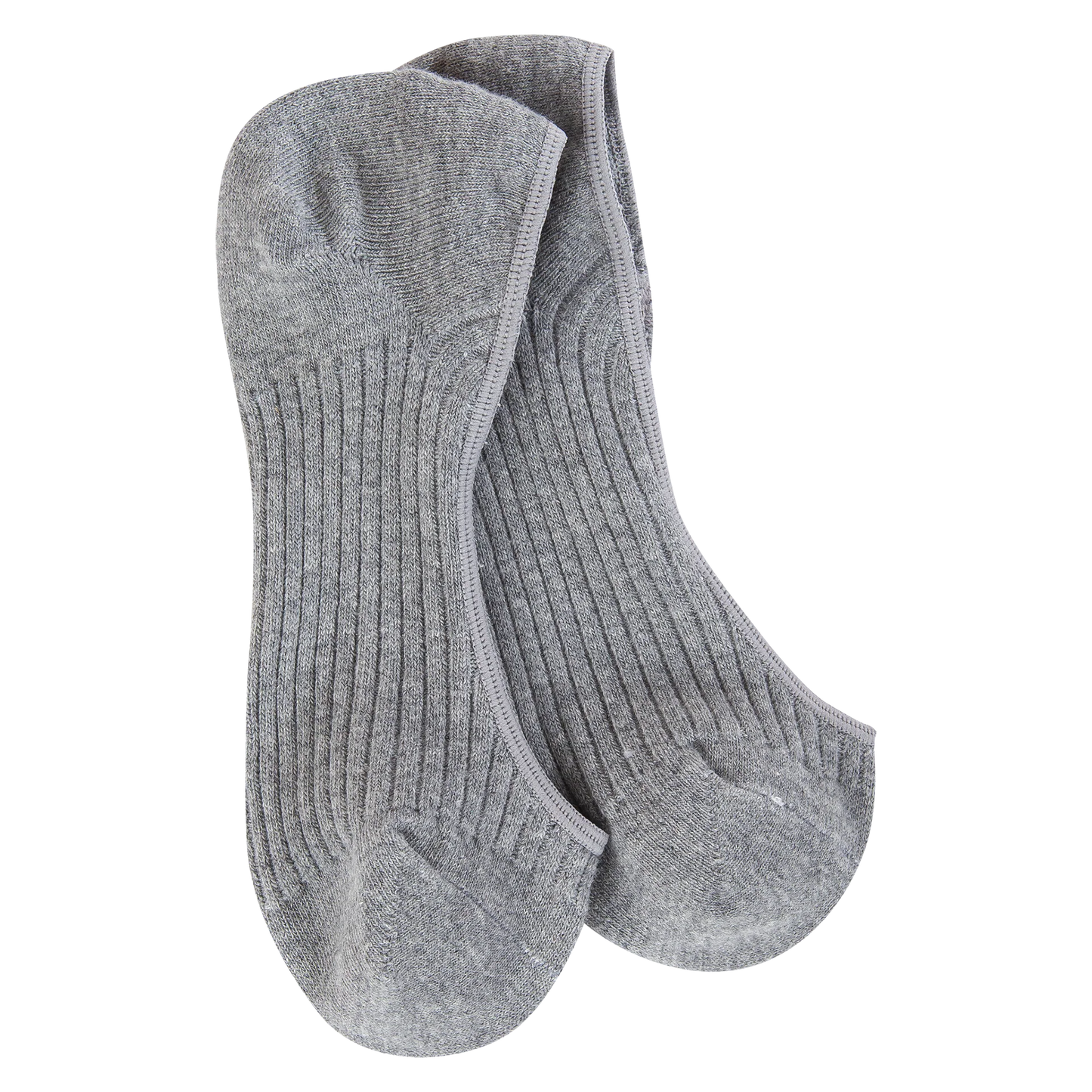 WEEKEND LINER NO SHOW HEATHER GREY