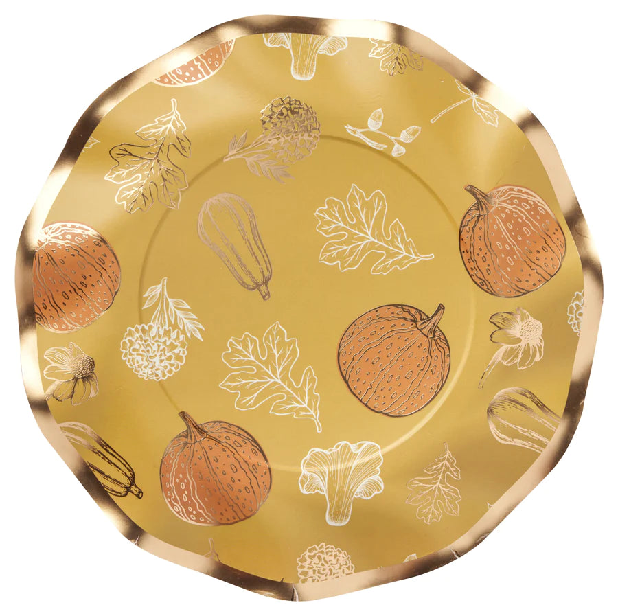 Harvest Garden Salad Plate