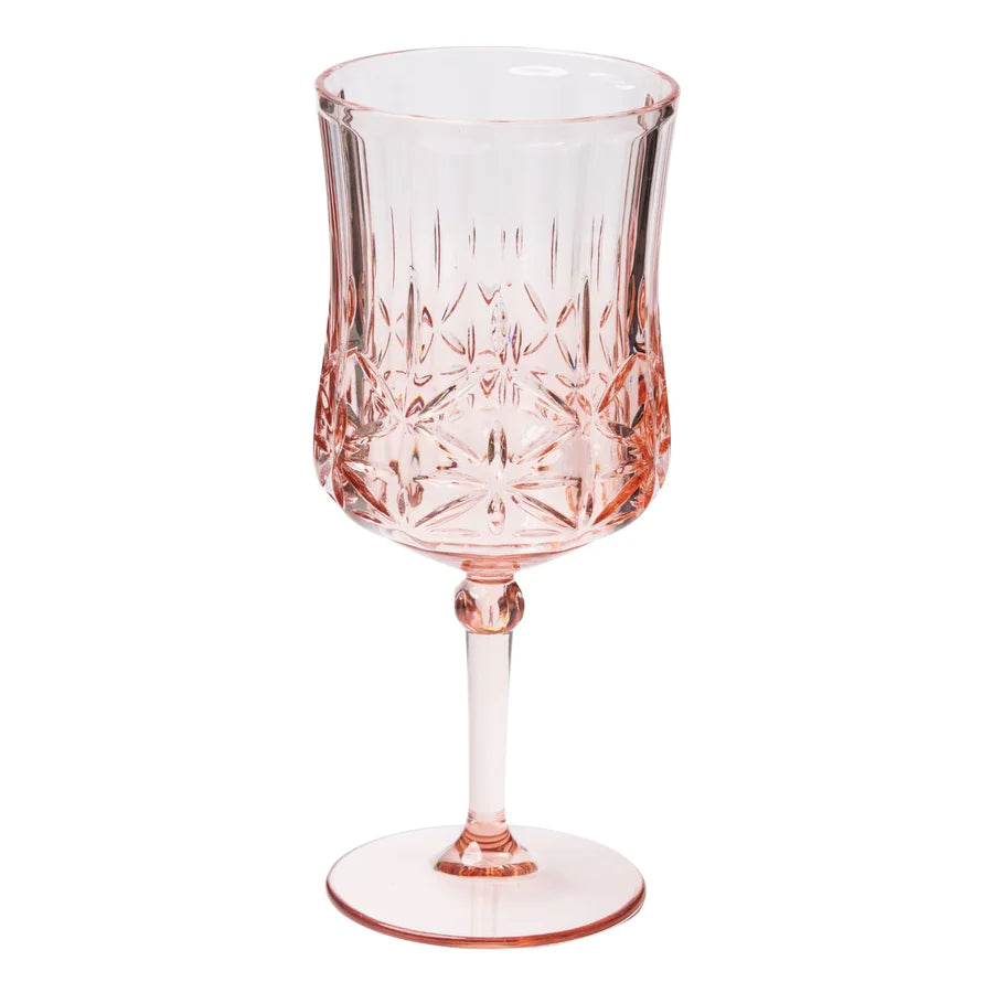 Classic Stemmed Wine 16oz Blush