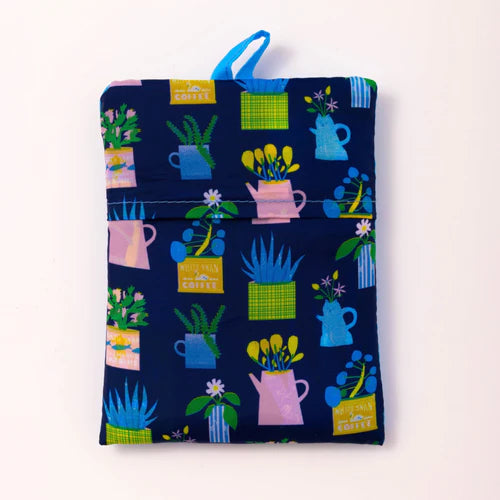 ART SACK PRINTED PEANUT HOUSEPLANTS